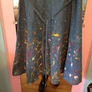 10% off Paint Splattered Art Dress (24 hours only)